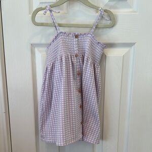 Zara Lilac Woven Dress